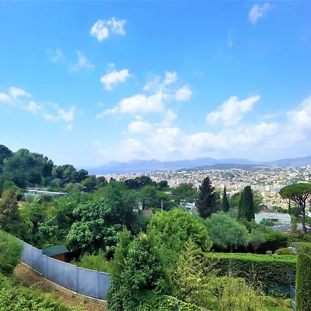 Avec Vue Mer, Piscine Et Jardin - Le Cannet, A 3 Kilometre De Cannes لو كانيت